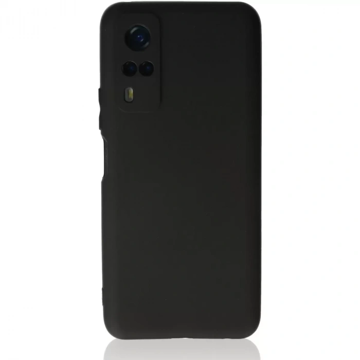Vivo Y53s Kılıf First Silikon - Siyah