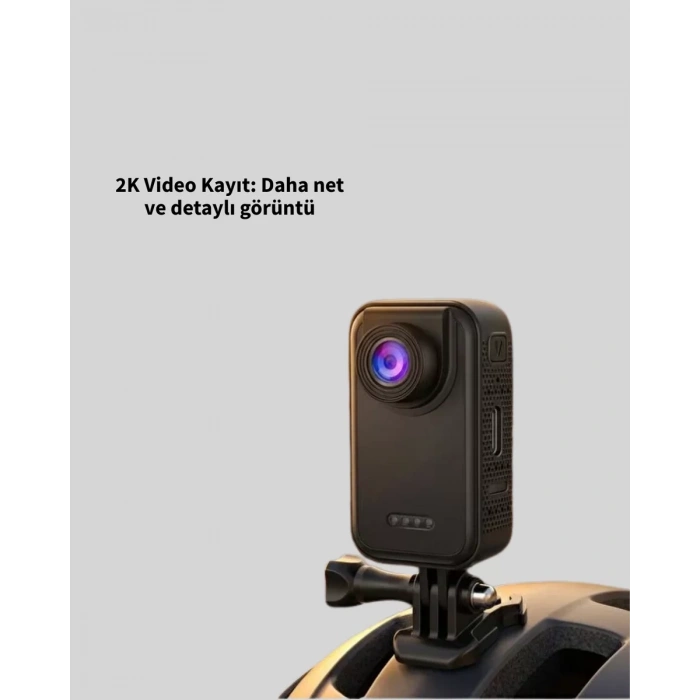 Vlog Seyahat ve Günlük Video Çekimleri İçin Mini Kamera Yeni Nesil