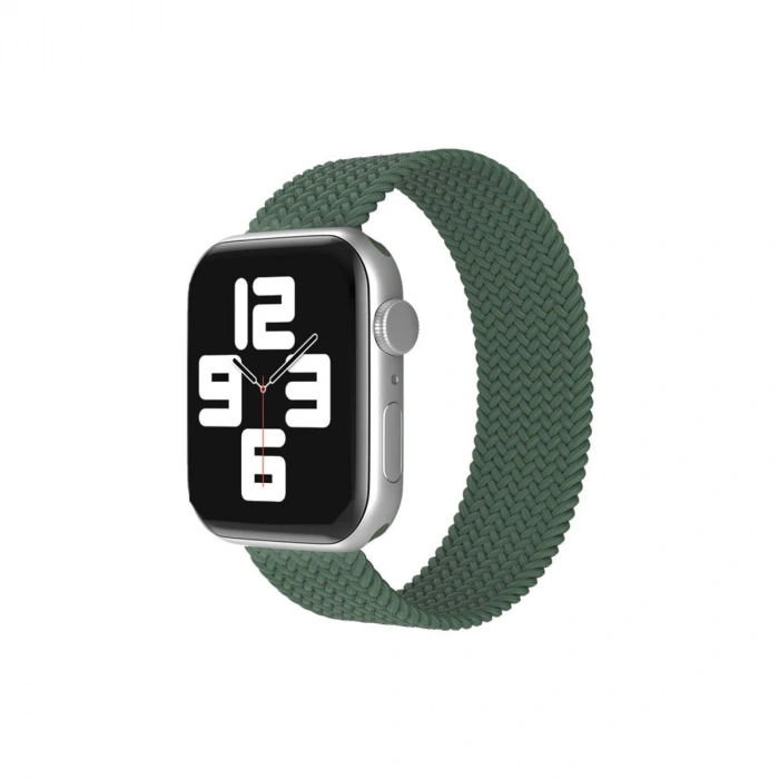 Watch 38mm Ayarlı Solo Silikon Kordon - Haki Yeşil