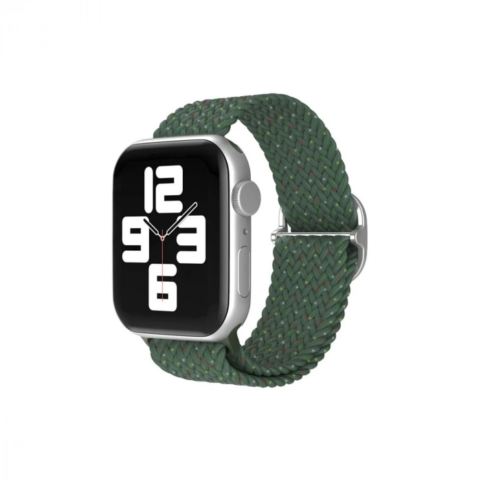 Watch 38mm  Kordon - Benekli Koyu Yeşil