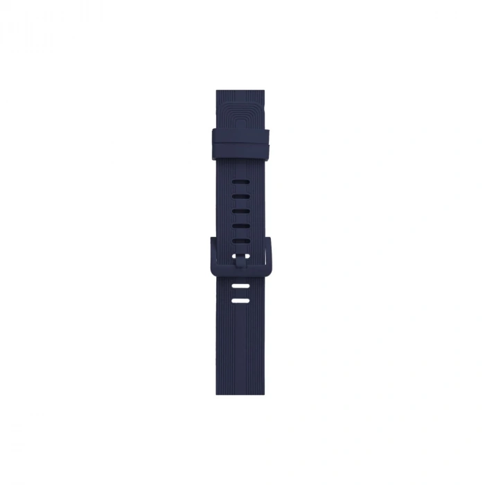 Watch 38mm Kr408 Çizgili Silikon Kordon - Lacivert