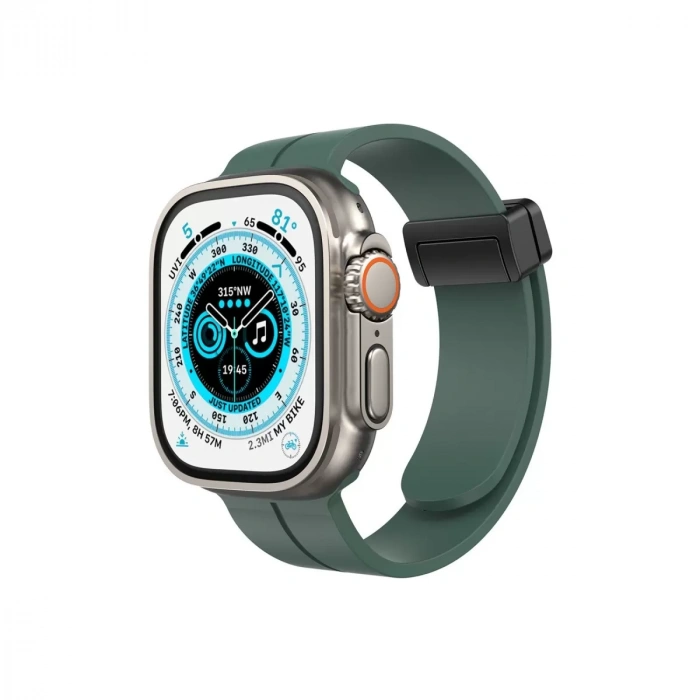 Watch 38mm Kr412 Elegance Stylısh Kordon - Koyu Yeşil