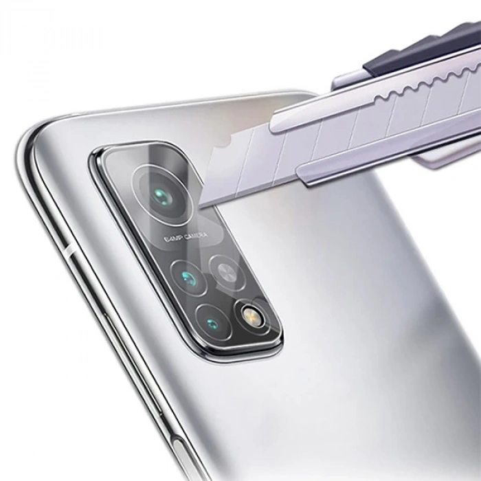 Xiaomi Mi 10T Pro  Tempered Cam Kamera Koruyucu-(5775)