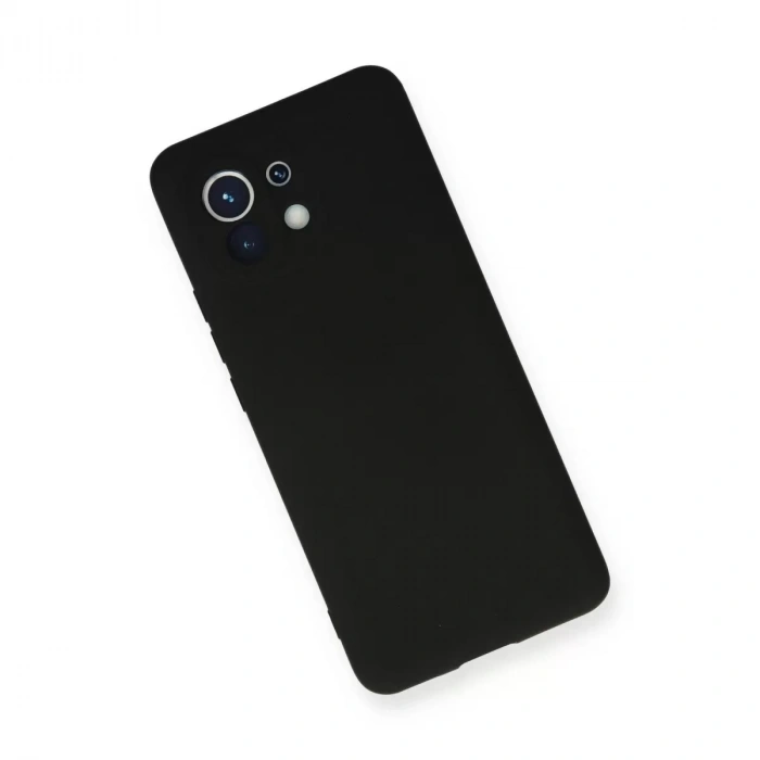 Xiaomi Mi 11 Kılıf Nano İçi Kadife Silikon - Siyah