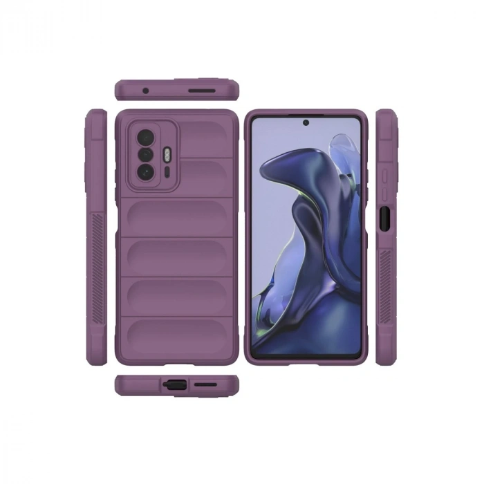 Xiaomi Mi 11t Kılıf Optimum Silikon - Mor