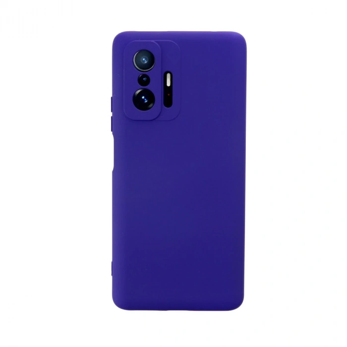 Xiaomi Mi 11t Pro Kılıf Nano İçi Kadife Silikon - Mor
