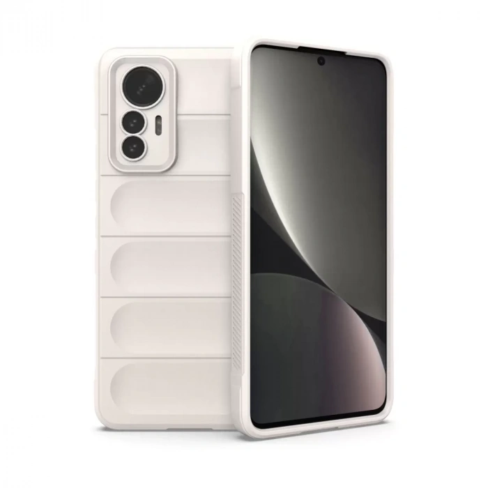 Xiaomi Mi 12 Lite Kılıf Optimum Silikon - Krem