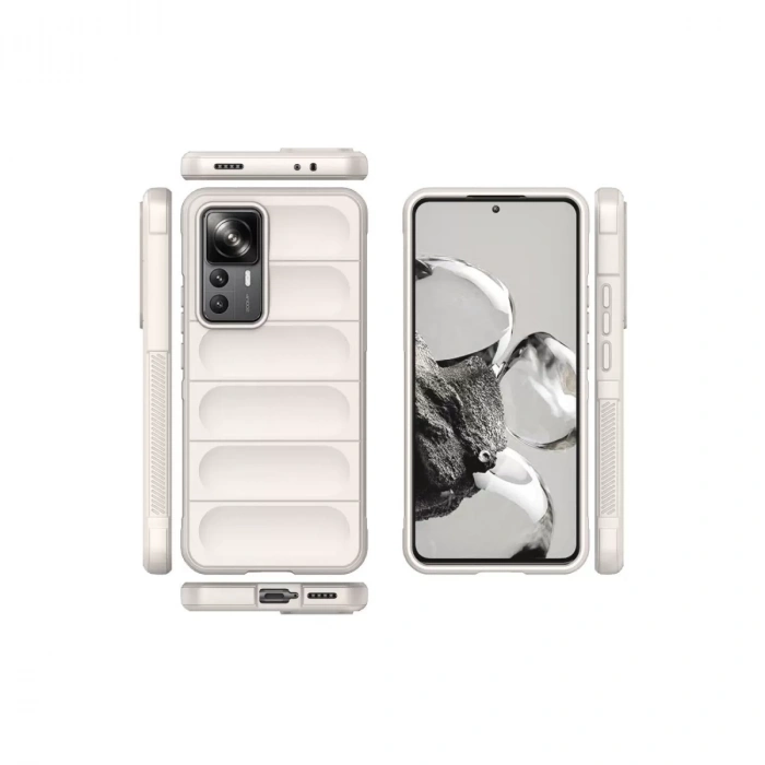 Xiaomi Mi 12t Pro Kılıf Optimum Silikon - Krem