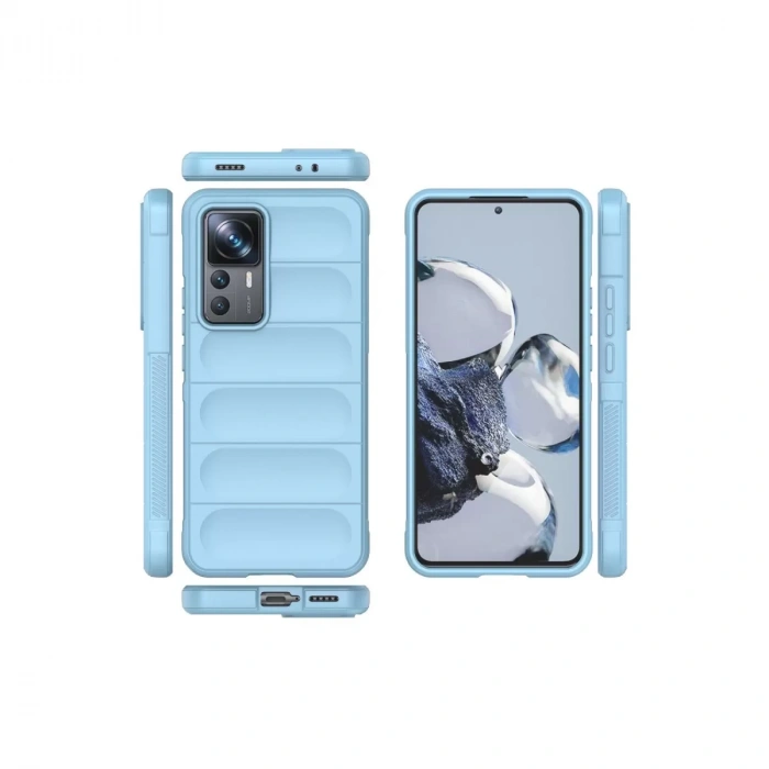 Xiaomi Mi 12t Pro Kılıf Optimum Silikon - Sky Blue