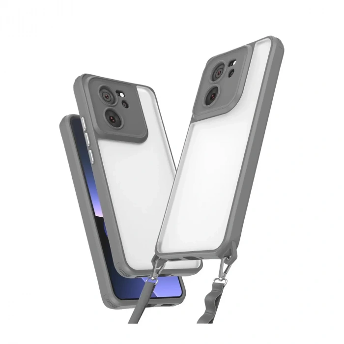 Xiaomi Mi 13t Pro Kılıf Penta Silikon Kılıf - Titan Gri