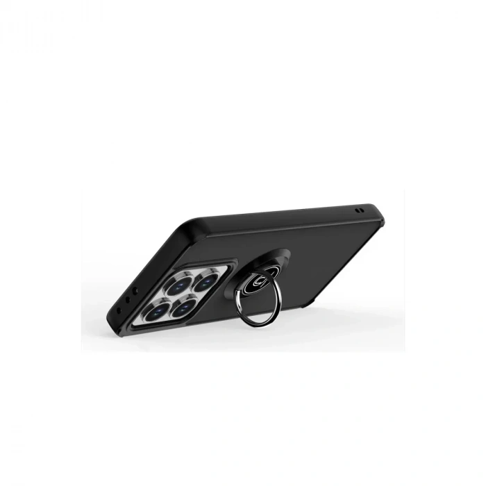 Xiaomi Mi 14t Montreal Yüzüklü Silikon Kapak - Kırmızı