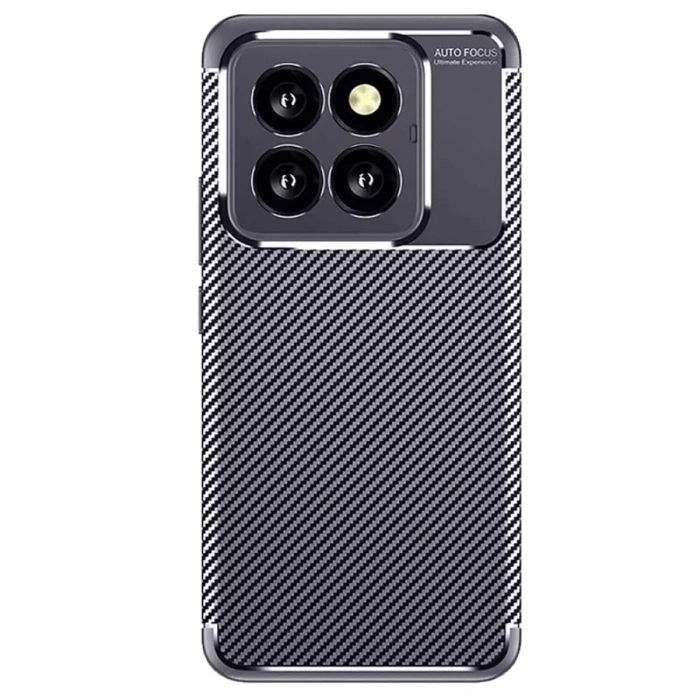 Xiaomi Mi 14t Pro Kılıf Auto Focus Karbon Kapak - Lacivert