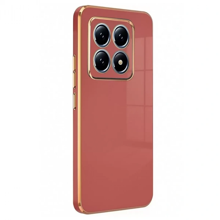 Xiaomi Mi 14t Pro Volet Silikon - Kırmızı