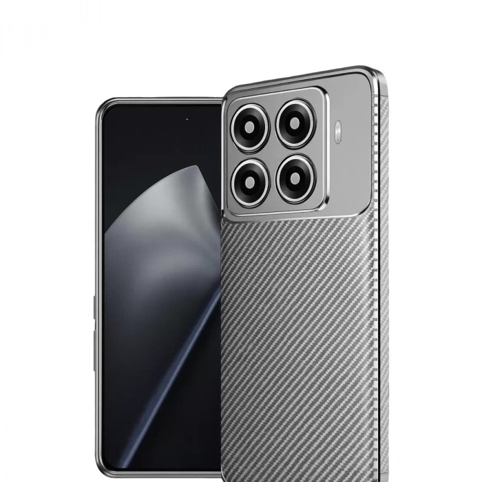 Xiaomi Mi 15t Pro Auto Focus Karbon Kapak - Gri