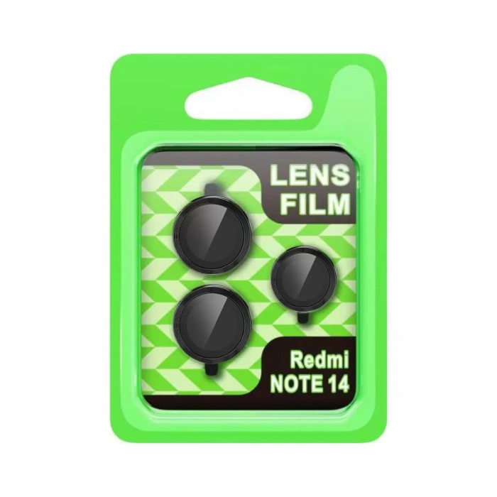 Xiaomi Note 14 5g Raze Metal Kamera Lens - Siyah