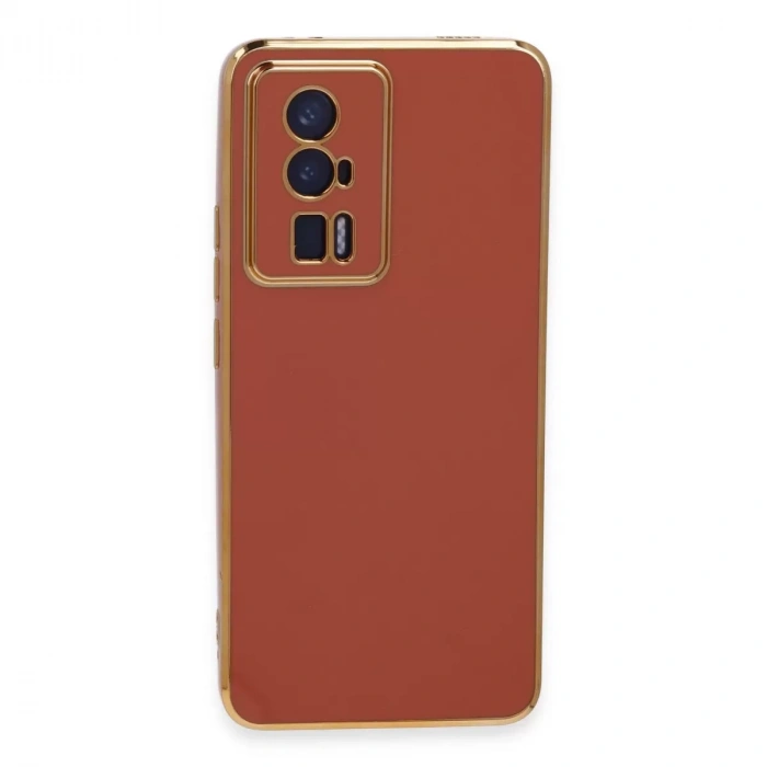 Xiaomi Poco F5 Pro Kılıf Volet Silikon - Kırmızı