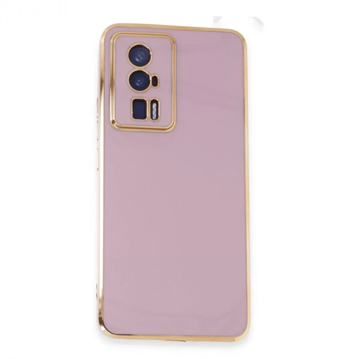 Xiaomi Poco F5 Pro Kılıf Volet Silikon - Mor
