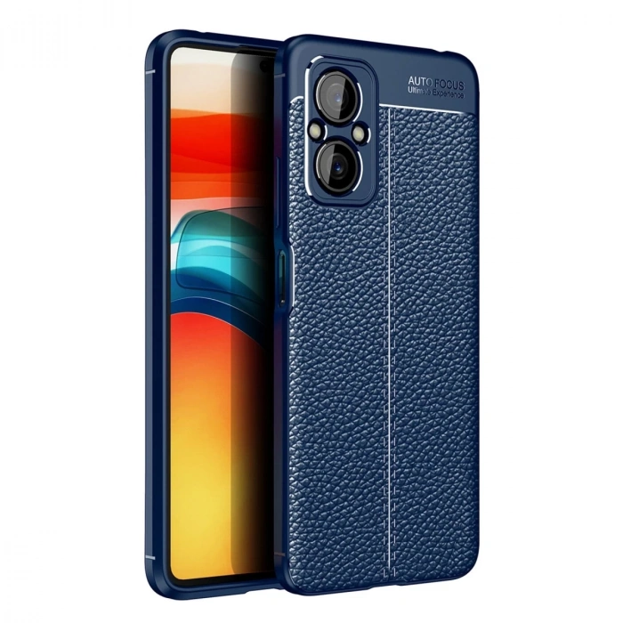 Xiaomi Poco M5 Kılıf Auto Focus Kapak - Lacivert