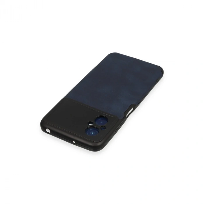 Xiaomi Poco M5 Kılıf Loop Deri Silikon - Lacivert