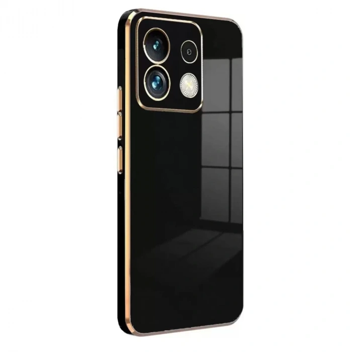 Xiaomi Poco M6 Pro 4g Kılıf Volet Silikon - Siyah