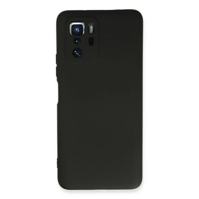 Xiaomi Poco X3 Gt Kılıf Nano İçi Kadife Silikon - Siyah