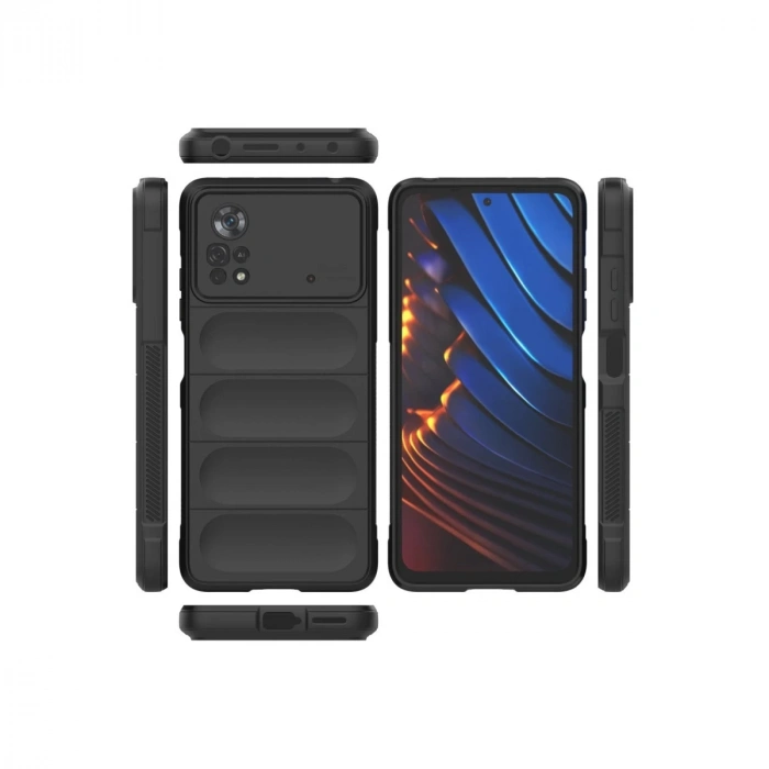 Xiaomi Poco X4 Pro 5g Kılıf Optimum Silikon - Siyah