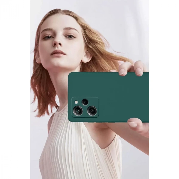 Xiaomi Poco X5 5g Kılıf First Silikon - Siyah