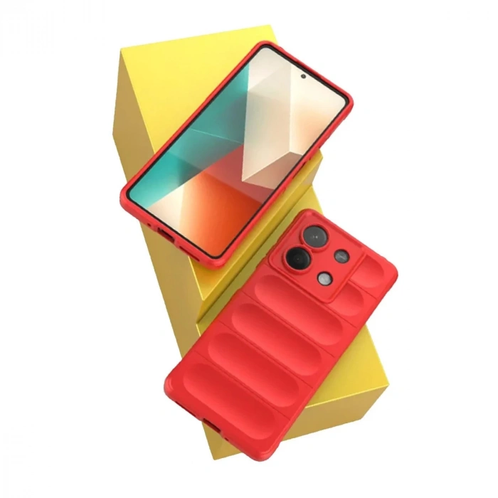 Xiaomi Poco X6 Kılıf Optimum Silikon - Krem