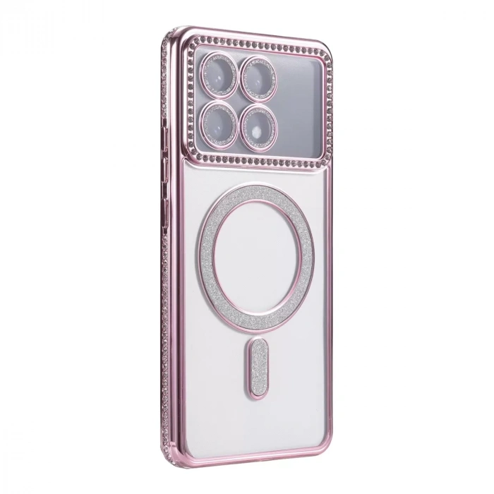Xiaomi Poco X6 Pro Joke Simli Magneticsafe Kılıf - Pembe