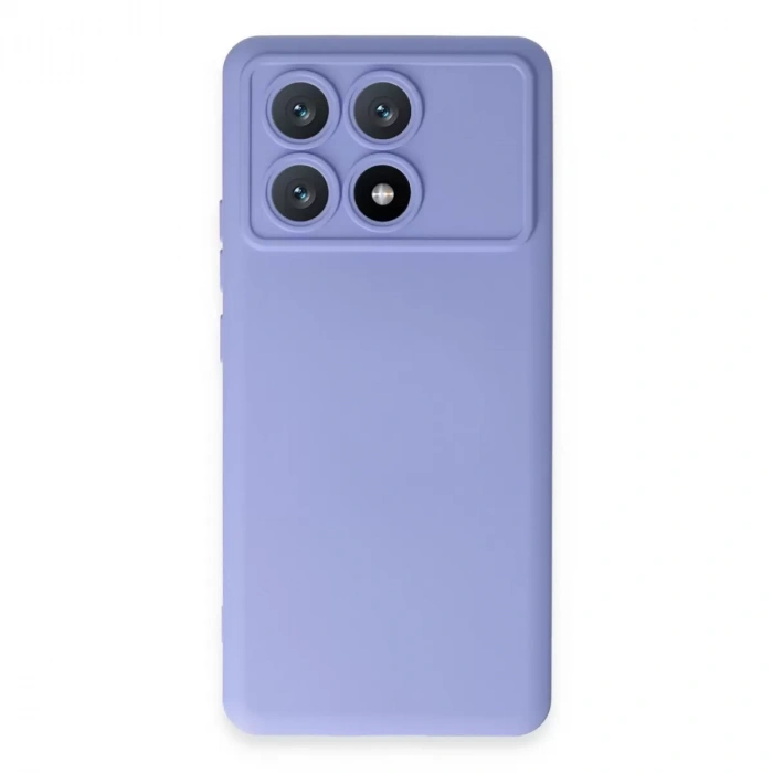 Xiaomi Poco X6 Pro Kılıf Nano İçi Kadife Silikon - Lila