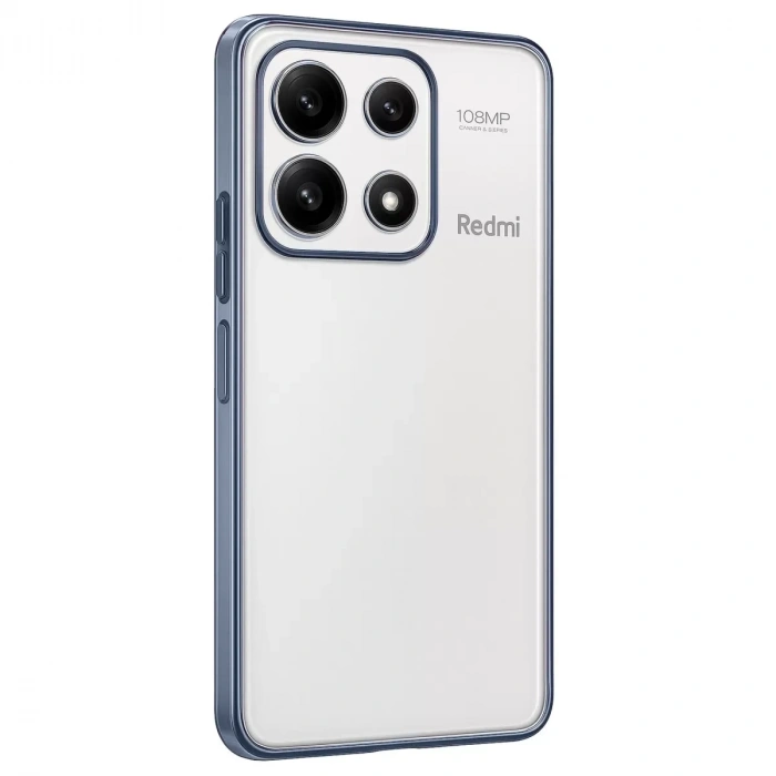 Xiaomi Poco X6 Pro Kılıf Razer Lensli Silikon - Açık Mavi