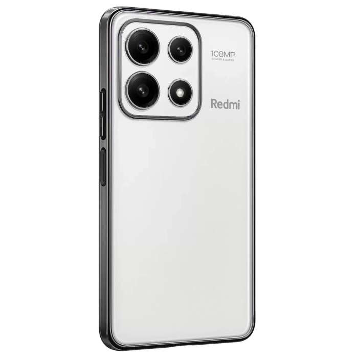Xiaomi Poco X6 Pro Kılıf Razer Lensli Silikon - Gümüş