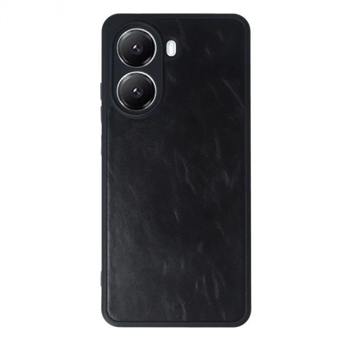 Xiaomi Poco X7 Pro Kılıf Aras Deri Kapak - Siyah