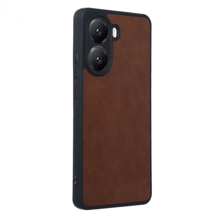 Xiaomi Poco X7 Pro Kılıf Aras Deri Kapak - Taba