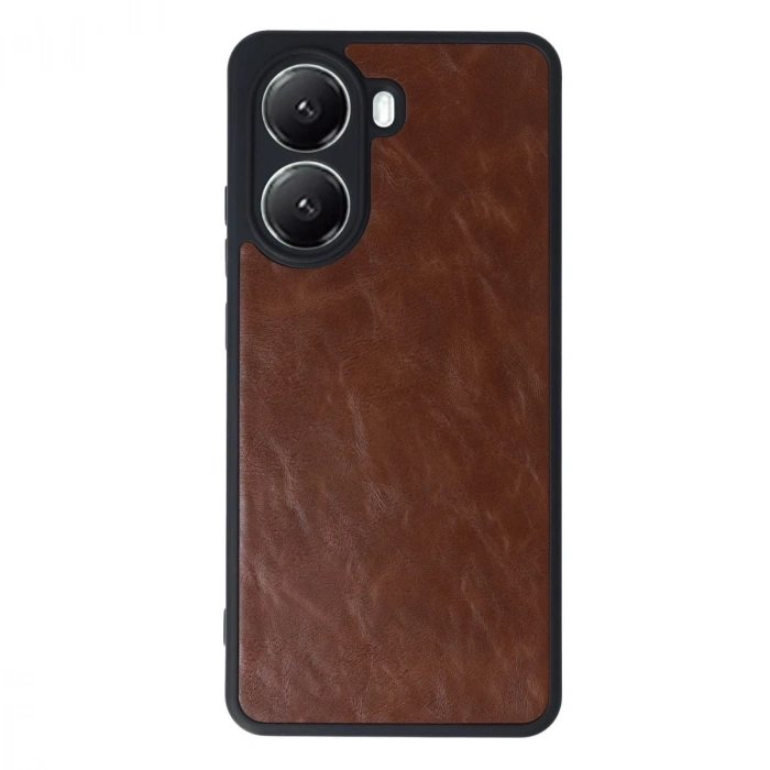 Xiaomi Poco X7 Pro Kılıf Aras Deri Kapak - Taba
