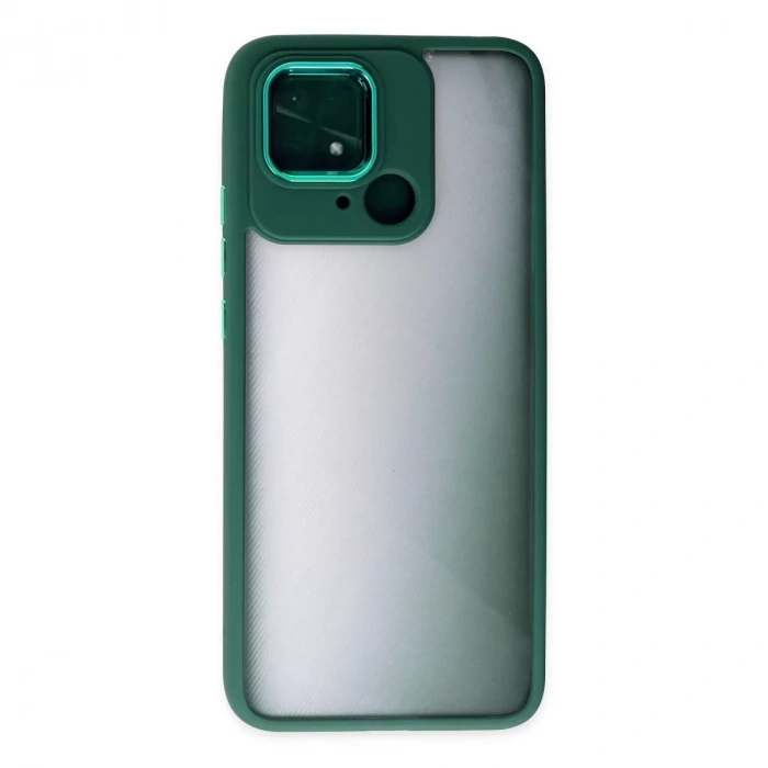 Xiaomi Redmi 10c Kılıf Dora Kapak - Haki Yeşil