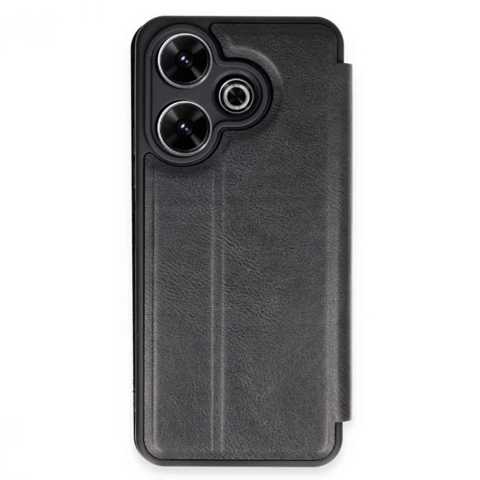 Xiaomi Redmi 13 4g Kılıf Flip Cover - Siyah