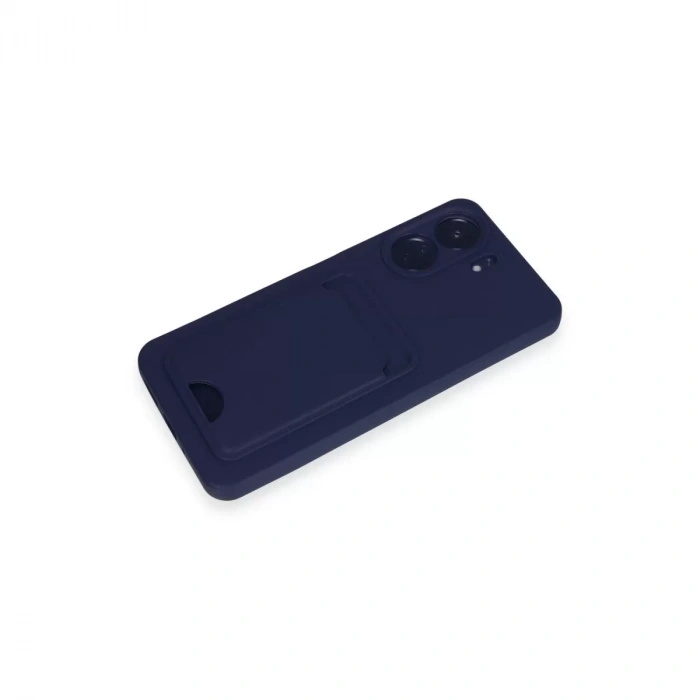 Xiaomi Redmi 13c Kılıf Kelvin Kartvizitli Silikon - Lacivert