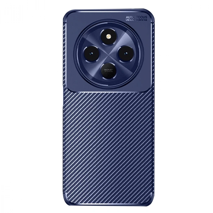 Xiaomi Redmi 14c Kılıf Auto Focus Karbon Kapak - Lacivert