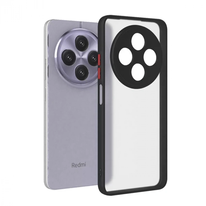Xiaomi Redmi 14c Kılıf Montreal Silikon Kapak - Siyah