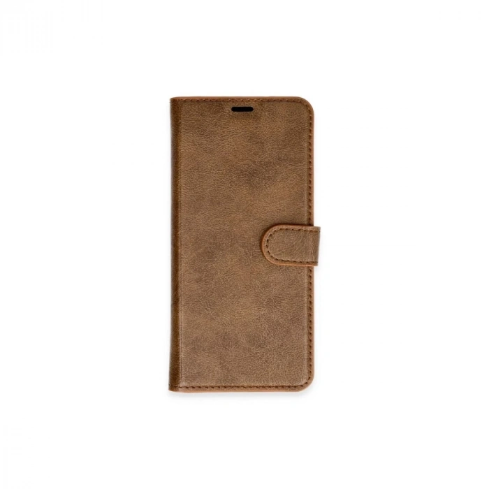 Xiaomi Redmi 14c Kılıf Trend S Plus Kapaklı Kılıf - Taba