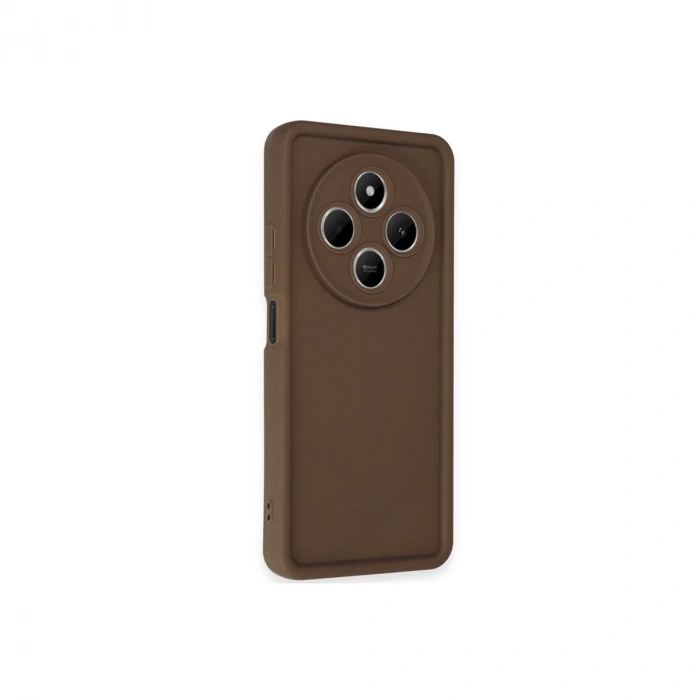 Xiaomi Redmi 14c Kılıf Viera Silikon - Kahverengi