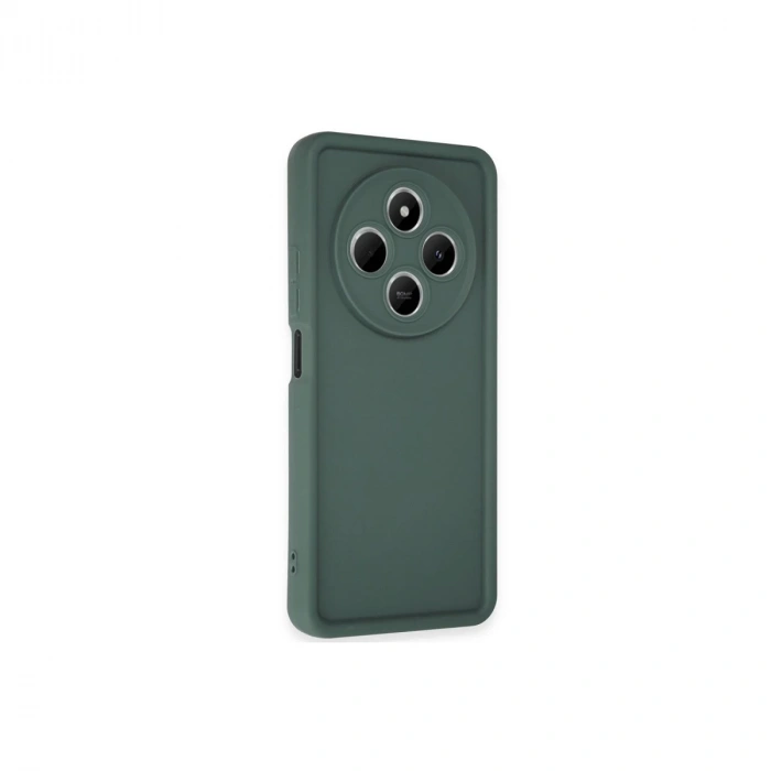 Xiaomi Redmi 14c Kılıf Viera Silikon - Koyu Yeşil
