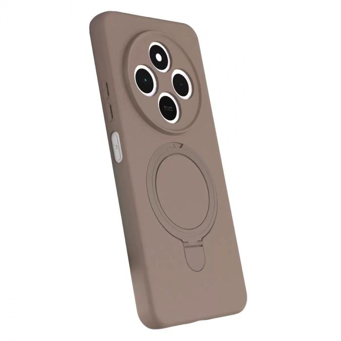 Xiaomi Redmi 14c Regal Magsafe Standlı Kapak - Çöl Titanyum