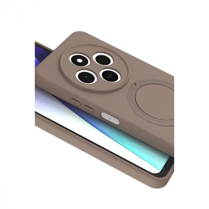 Xiaomi Redmi 14c Regal Magsafe Standlı Kapak - Çöl Titanyum