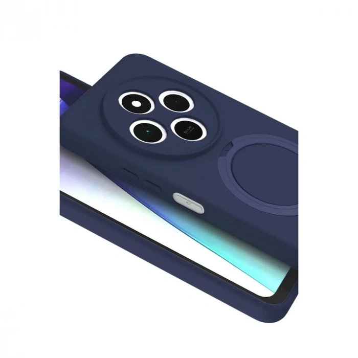 Xiaomi Redmi 14c Regal Magsafe Standlı Kapak - Lacivert