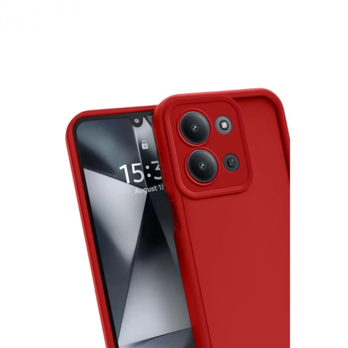 Xiaomi Redmi 15c 4g Viera Silikon - Kırmızı