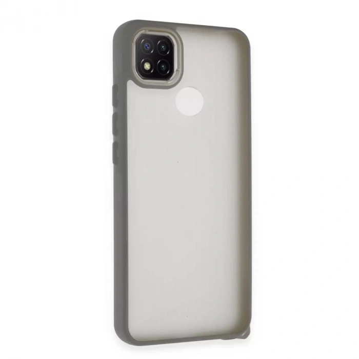 Xiaomi Redmi 9c Kılıf Elegant Kapak - Titan Gri