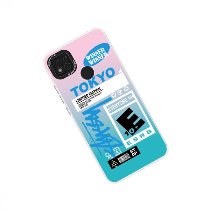Xiaomi Redmi 9c Kılıf Estoril Desenli Kapak - Estoril - 1
