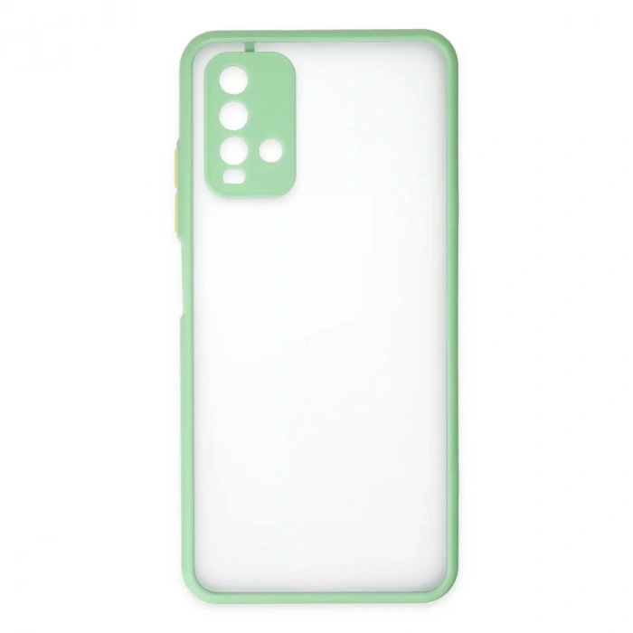Xiaomi Redmi 9t Kılıf Montreal Silikon Kapak - Turkuaz